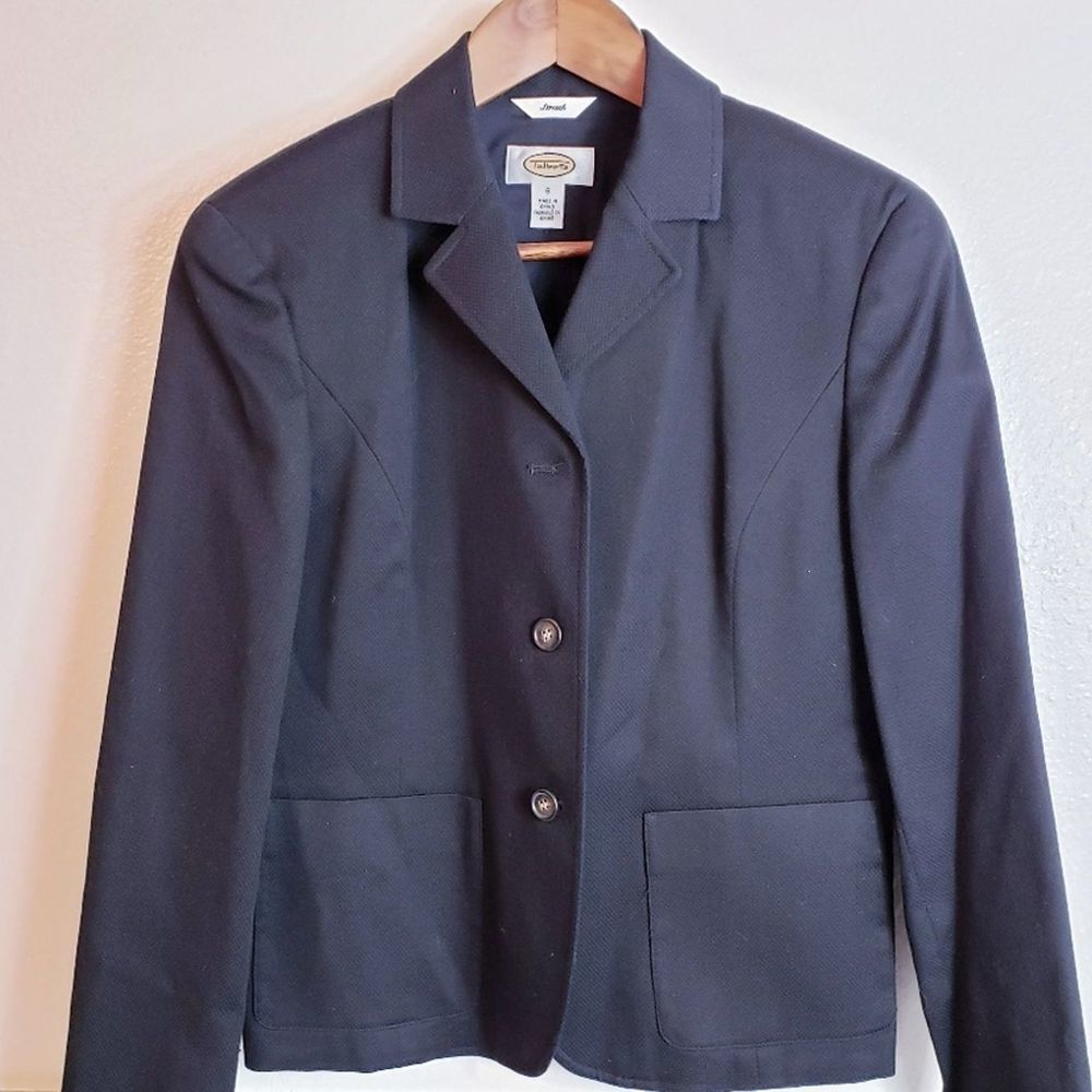 🎀 Talbots Church/Career Black Blazer 6